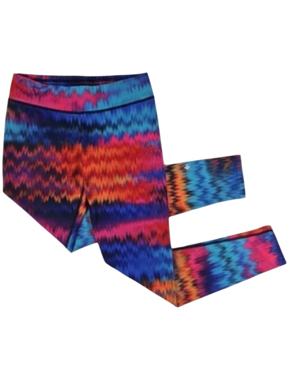 Workout Pants Leggings Blue Pink Orange Multi